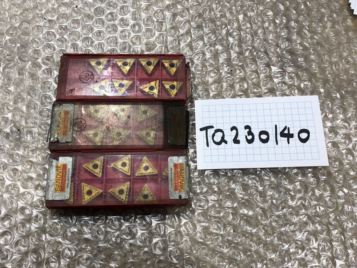 中古その他 チップ3個 サンドビック