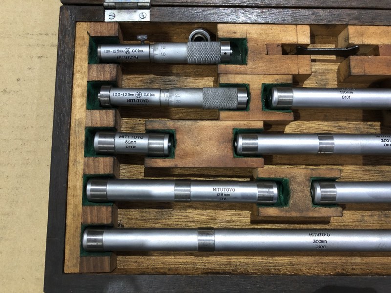 中古Other(Micrometer) 【つぎたしパイプ形内側マイクロメータ】75-300ｍｍ（9本） ミツトヨ/Mitutoyo