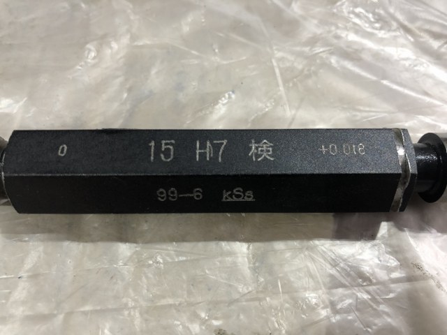中古その他ゲージ 【栓ゲージ】15H7 KSS