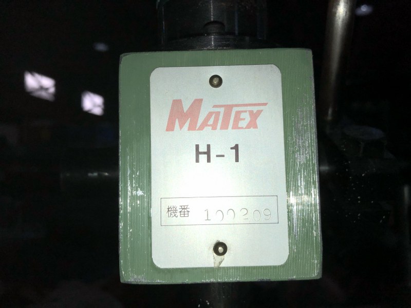 中古Other Press 【ハンドプレス/手動プレス】MATEX H-1　H型シリーズ マテックス精工