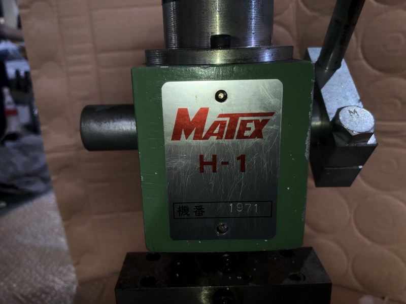 中古Other Press 【ハンドプレス/手動プレス】MATEX H-1　H型シリーズ マテックス精工