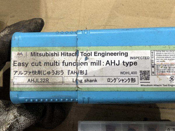中古その他 【アルファ快削じゅうおう】AHJL32R 三菱日立ツール