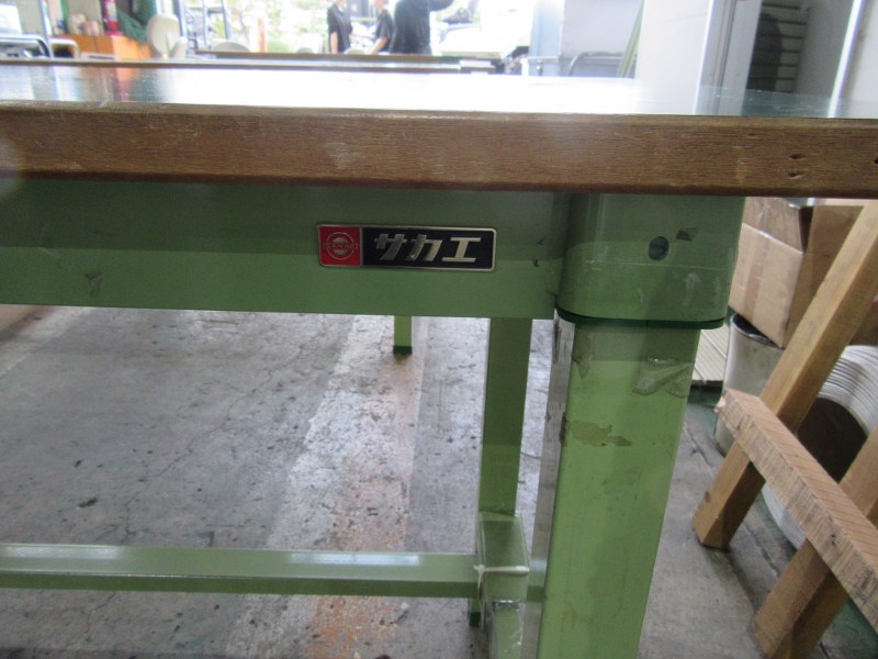 中古作業台・叩き台 [作業台]W600xD1500xH745（mm） サカエ/SAKAE