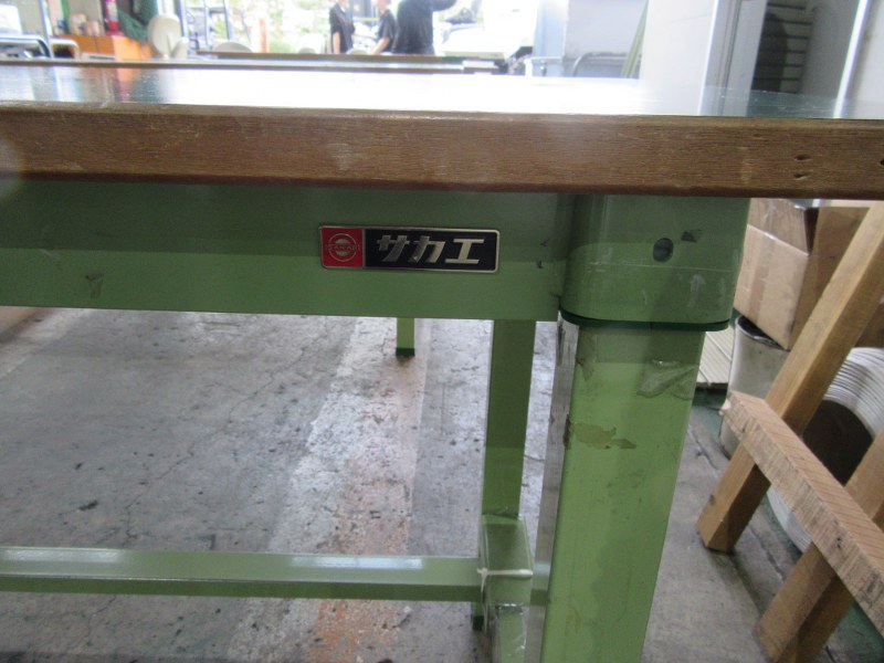 中古Workbench and Surface plates [作業台]W600xD1500xH745（mm） サカエ/SAKAE