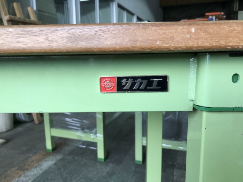 中古作業台・叩き台 「作業台  」W595xD1500xH785（mm） サカエ/SAKAE