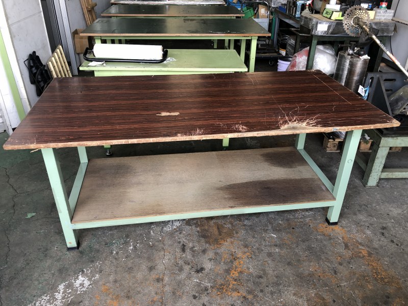 中古手工具・収納 【作業台】W900xD1800xH745(mm) サカエ/SAKAE