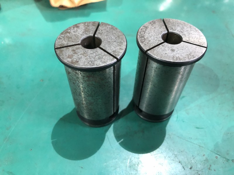 中古Straight collet 【ストレートコレット】外径32　内径10（2個） 黒田精工/KURODA