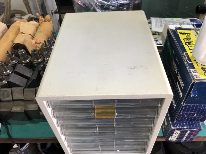 中古Cabinet 【オフィスチェスト7段】　W265xD350xH345ｍｍ アイリスオーヤマ