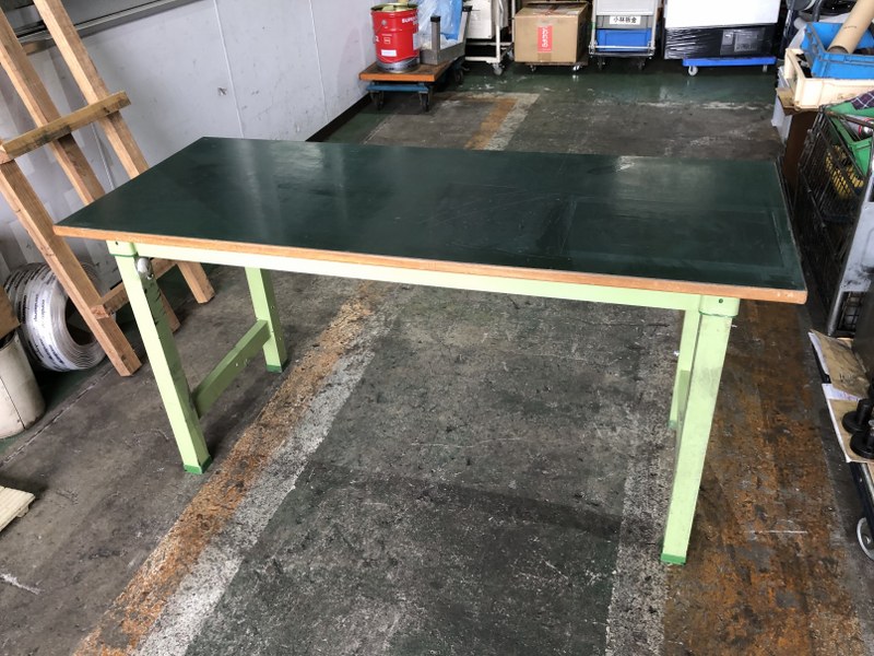 中古Workbench and Surface plates 【作業台】W600xD1500xH750ｍｍ SAKAE 