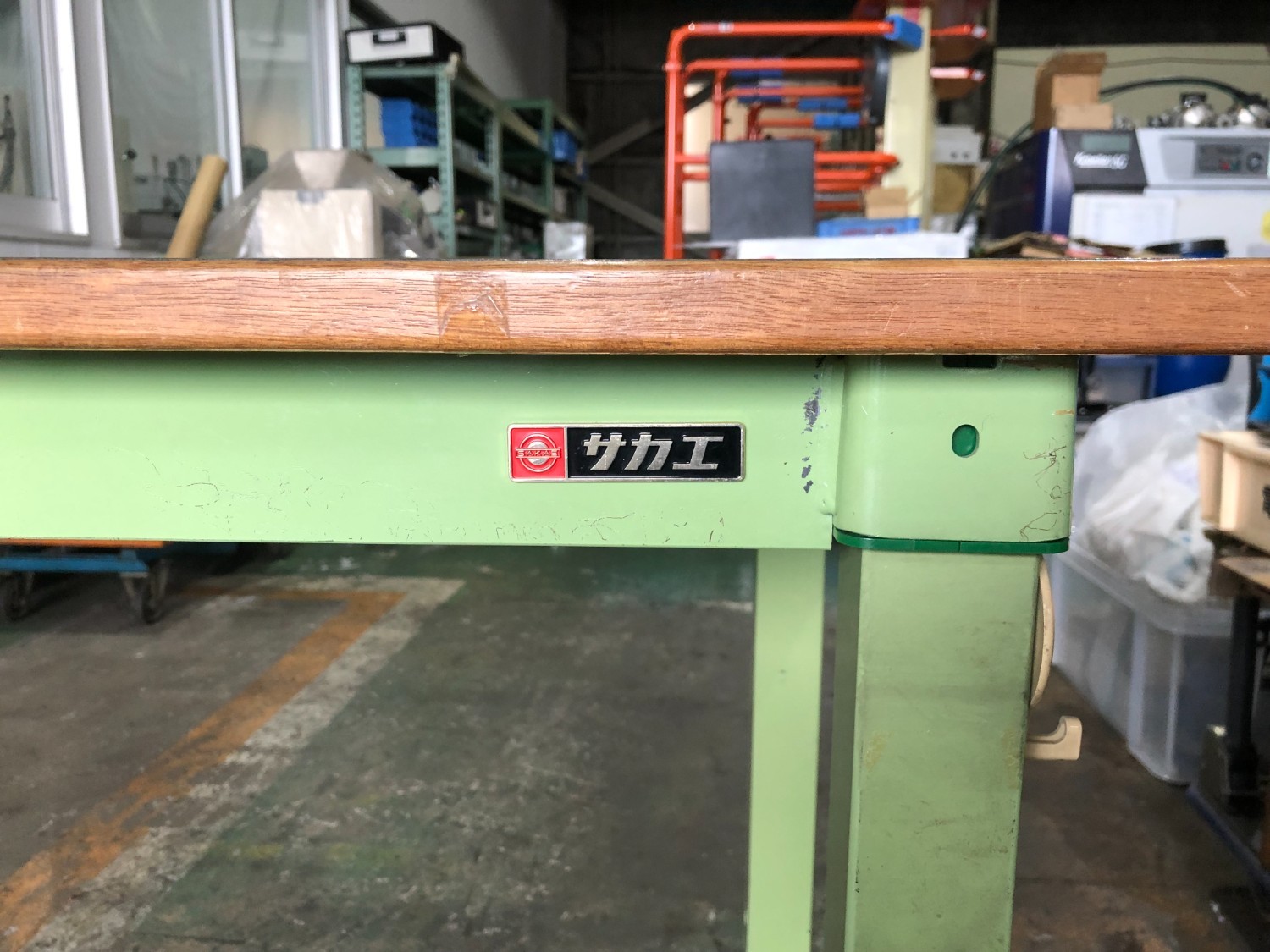 中古Workbench and Surface plates 【作業台】W600xD1500xH795mm SAKAE