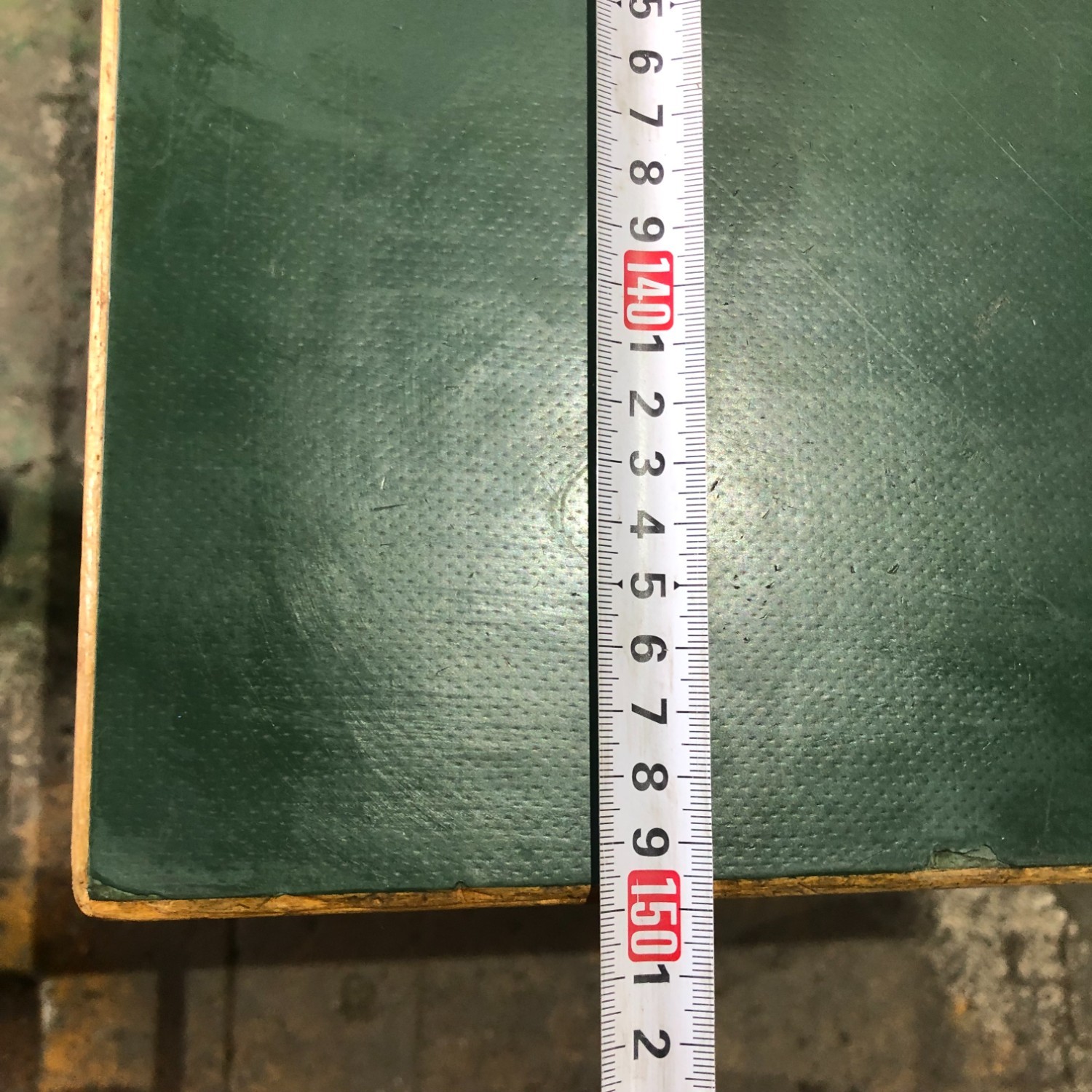 中古作業台・叩き台 【作業台】 W600xD1500xH800mm サカエ