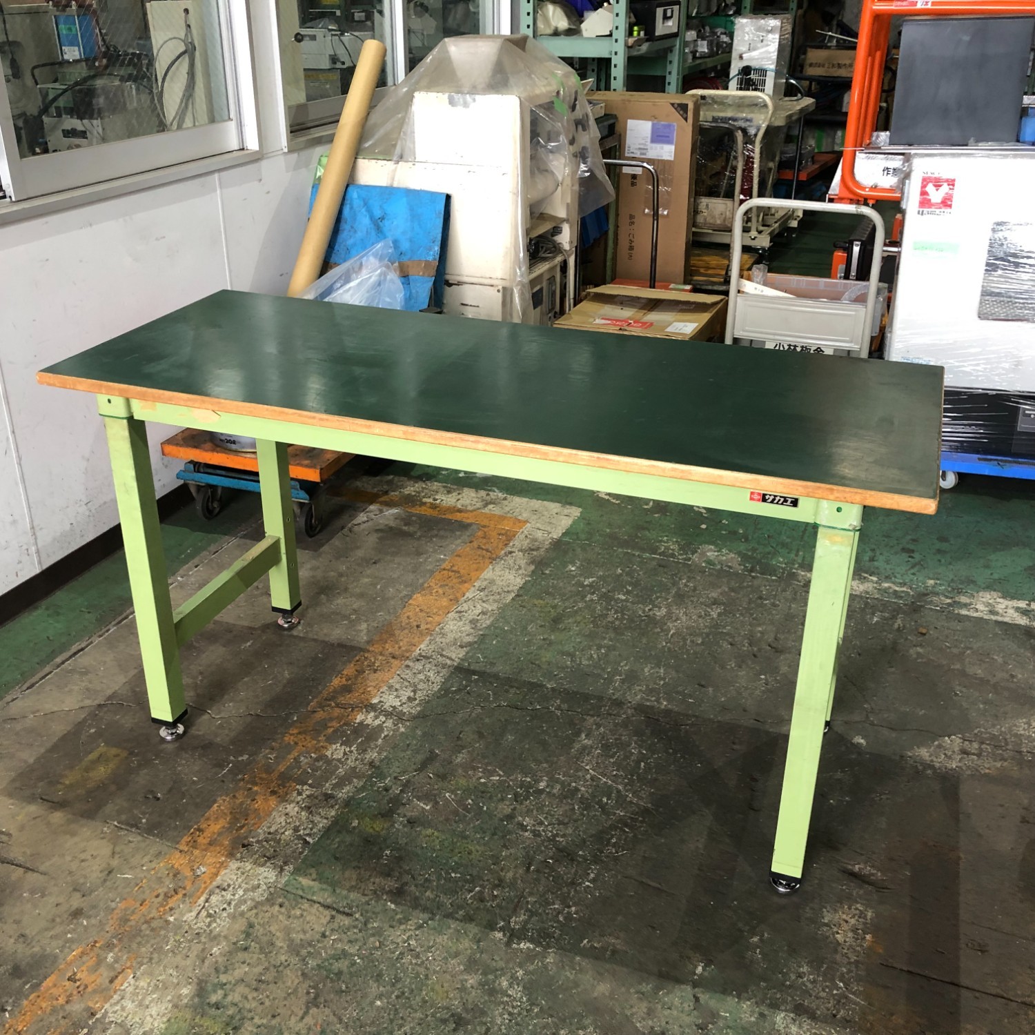 中古Workbench and Surface plates 【作業台】 W600xD1500xH800mm SAKAE