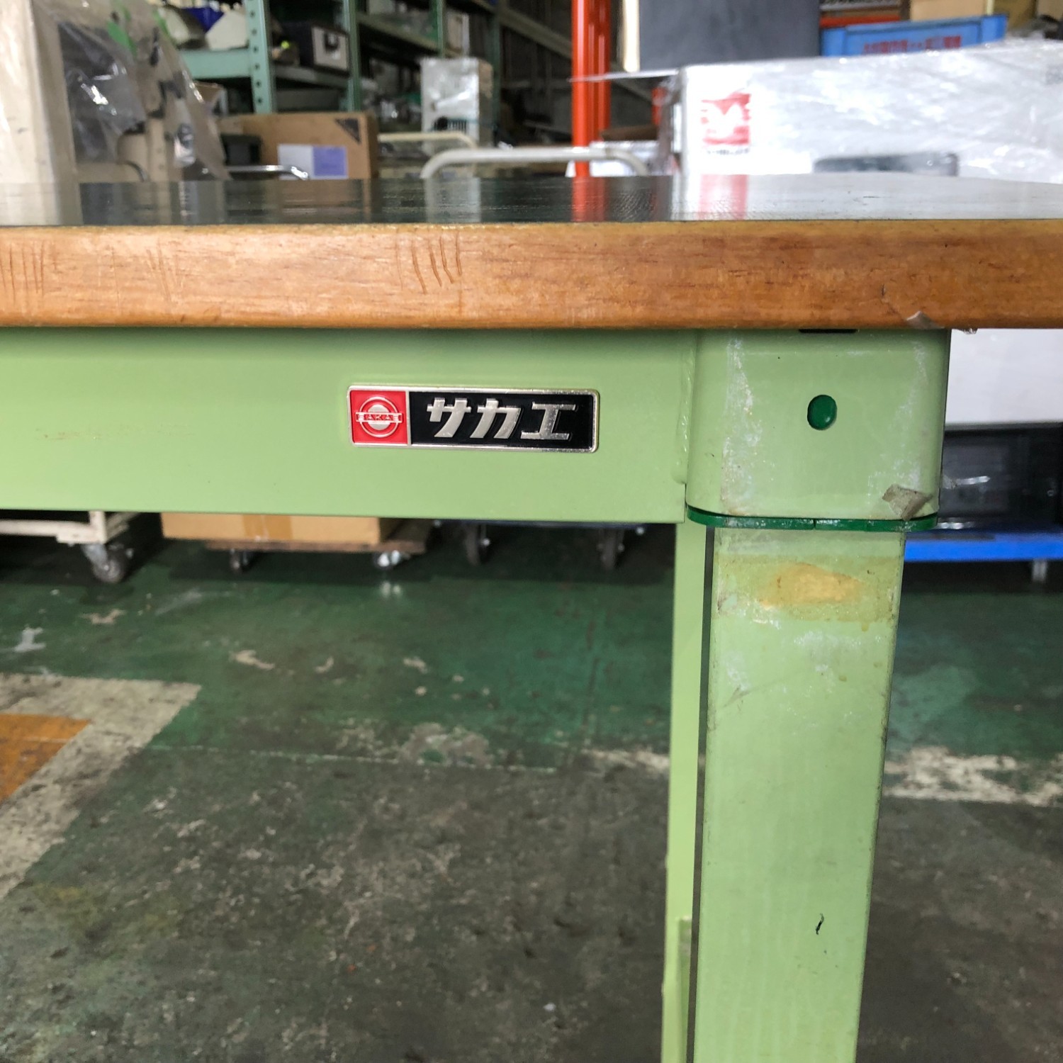 中古Workbench and Surface plates 【作業台】 W600xD1500xH800mm SAKAE