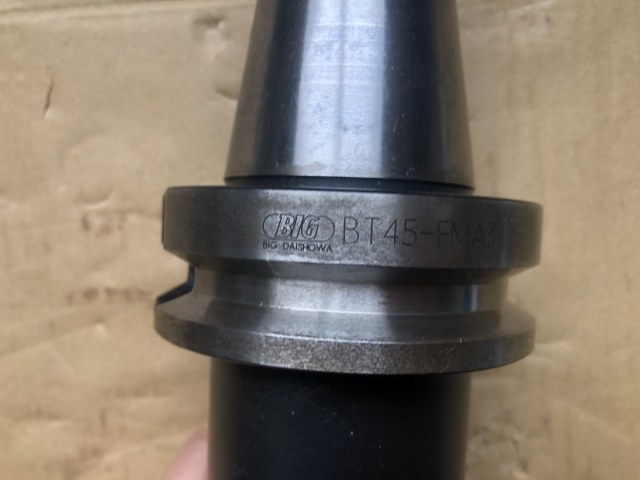 中古Tooling 【BT45フェイスミルアーバー】BT45-FMA31.75-90 大昭和精機/BIG DAISHOWA