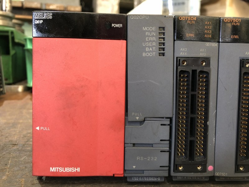 中古その他 「CPU ユニット」Q61P, QD2CPU, QD75D4, QD75D1, QH42P, QX41, QY10  三菱/MITSUBISHI