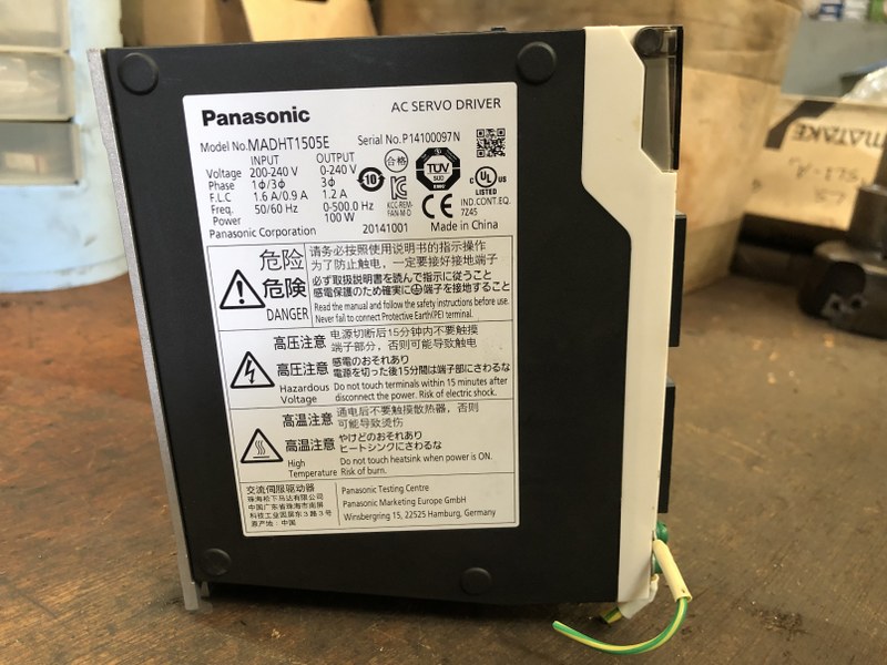 中古その他 「サーボアンプ」MADHT1505E  パナソニック/Panasonic