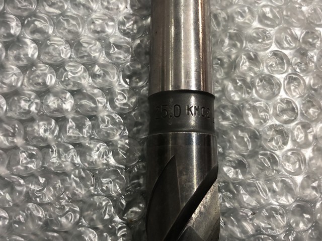 中古テーパ―シャンクドリル 【テーパーシャンクドリル】φ25.0KMC2 三菱/MITSUBISHI