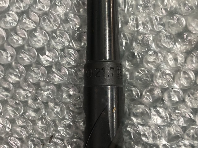 中古Taper shank drills 【テーパーシャンクドリル】φ21.7 HSS 三菱/MITSUBISHI