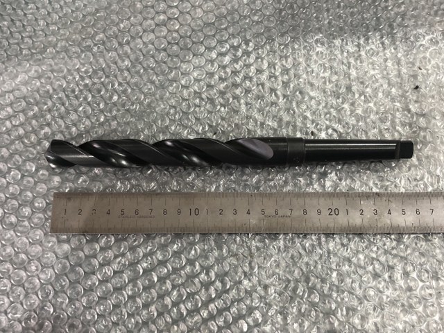 中古テーパ―シャンクドリル 【テーパーシャンクドリル】φ21.7 HSS 三菱/MITSUBISHI