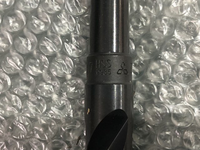 中古テーパ―シャンクドリル 【テーパーシャンクドリル】φ21.7 HSS 三菱/MITSUBISHI
