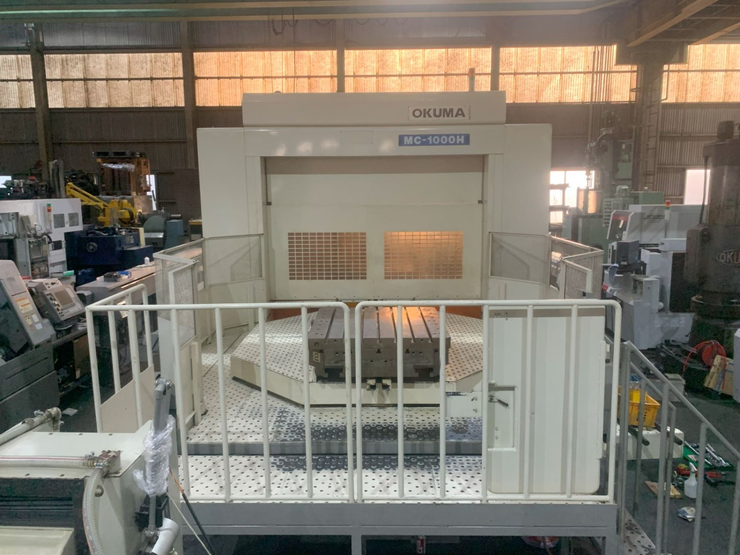 中古横マシニングセンタ A99E 牧野