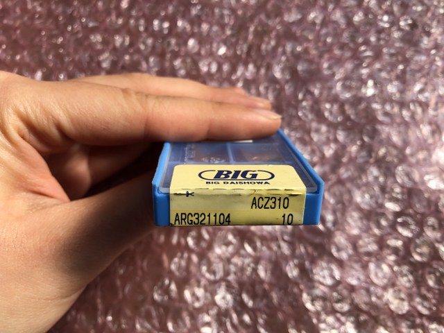 中古Cutting Exchange Chip 【スローアウェイチップ】ARG321104-ACZ310 大昭和精機/BIG DAISHOWA