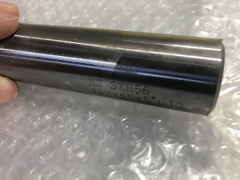 中古Tapered end mills (Ball・Square) 【4枚刃/スクエア/テーパーエンドミル】SKH56 シリーズ 16Mx65x5°（TE-4） NS