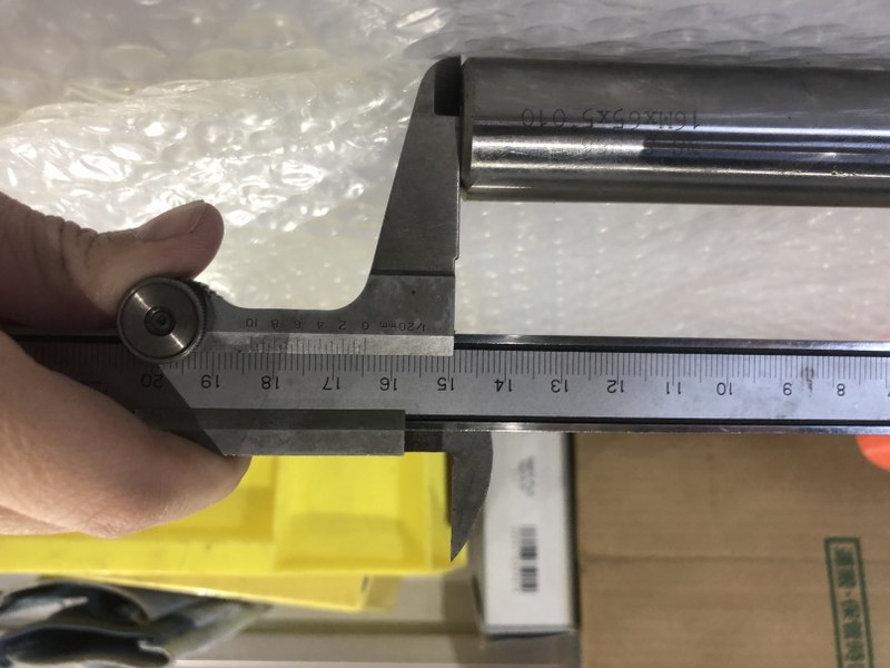 中古Tapered end mills (Ball・Square) 【4枚刃/スクエア/テーパーエンドミル】SKH56 シリーズ 16Mx65x5°（TE-4） NS