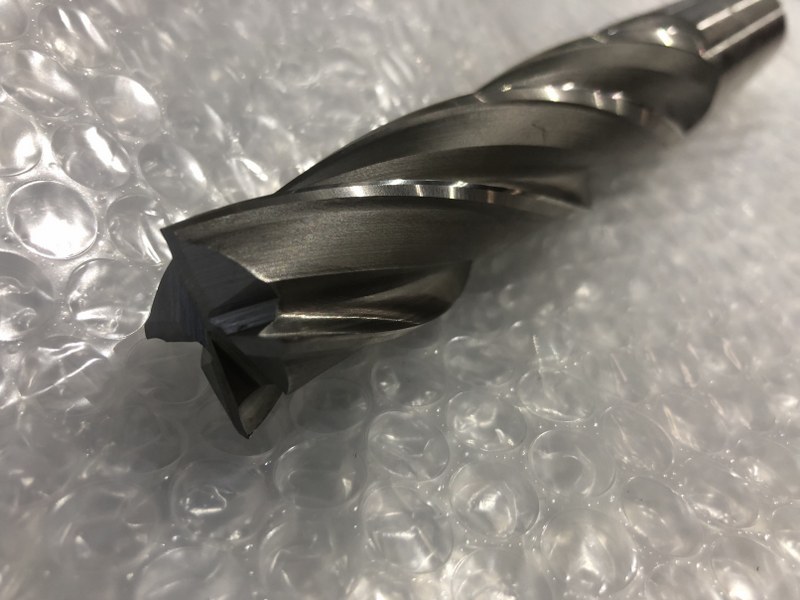 中古Tapered end mills (Ball・Square) 【4枚刃/スクエア/テーパーエンドミル】φ25x2°（TE-4） S＆K