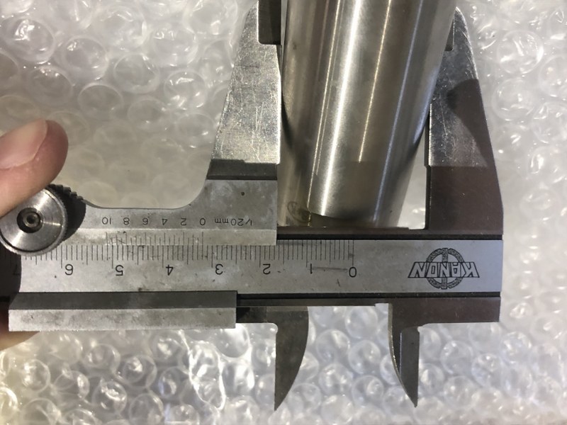 中古Tapered end mills (Ball・Square) 【4枚刃/スクエア/テーパーエンドミル】φ25x2°（TE-4） S＆K