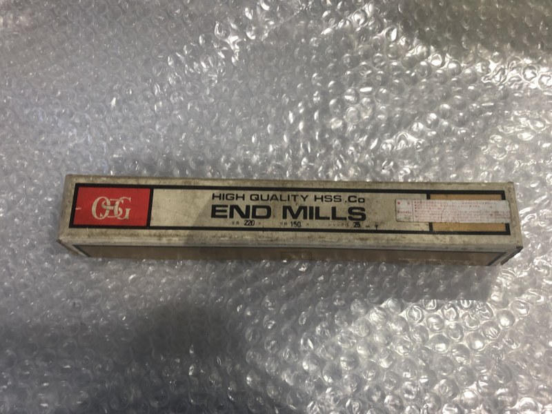 中古End mill(Square) 【4枚刃/スクエア/エンドミル】HSSシリーズ　25ｘ150　EXML OSG/ オーエスジー