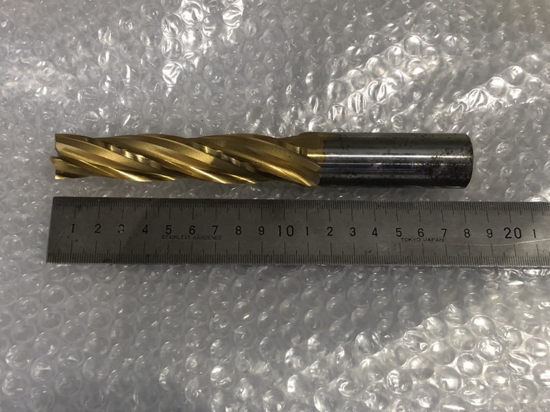 中古End mill(Square) 【4枚刃/スクエア/エンドミル】HSSシリーズ　20x1°　TPML OSG/ オーエスジー