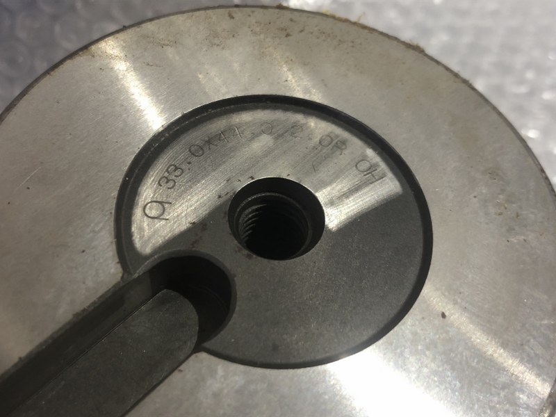 中古Short 【タレパン金型（ショート/セット）】パンチ：33.0ｘ44.0　2.０Ｒ　ＯＨ   ダイ：33.20ｘ44.20　20.2.10Ｒ アマダ/AMADA