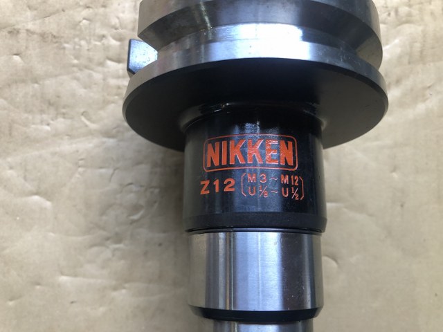 中古Tooling 【BT45タッパチャック】BT45-Z12-115 NIKKEN/日研