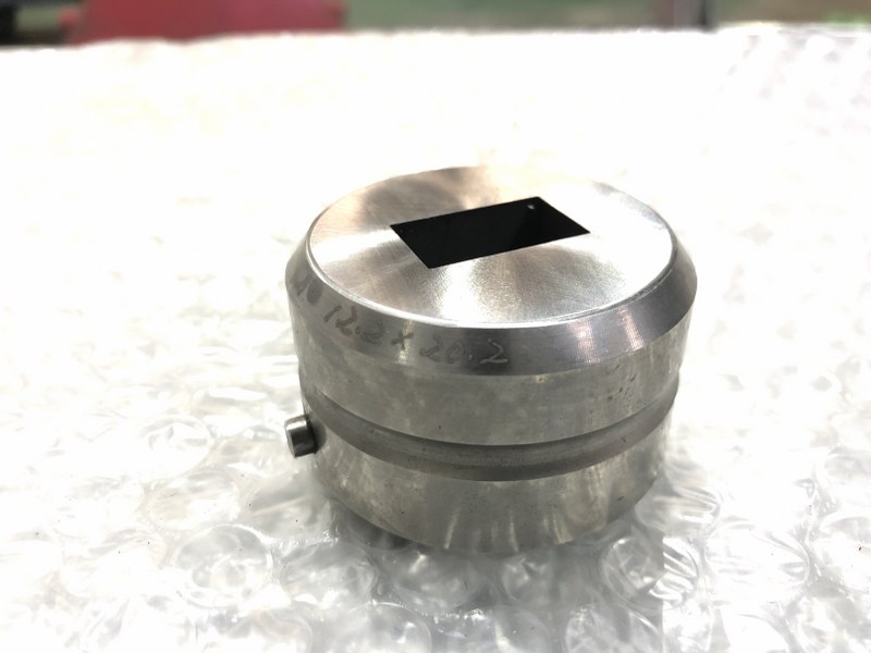 中古Die [タレパン金型（ダイ）3個]①10.20x20.20 ②14.40x14.0  ③.12.2x20.2 アマダ/AMADA