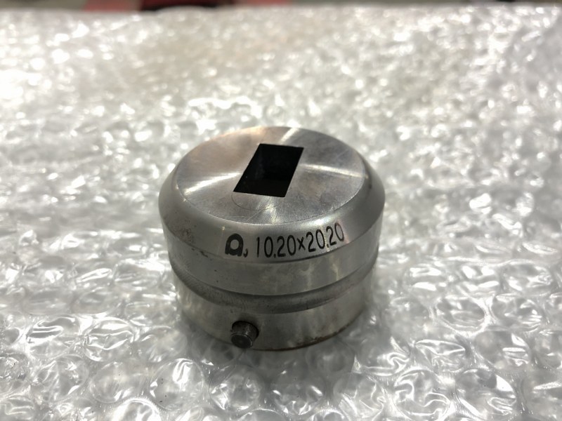 中古Die [タレパン金型（ダイ）3個]①10.20x20.20 ②14.40x14.0  ③.12.2x20.2 アマダ/AMADA