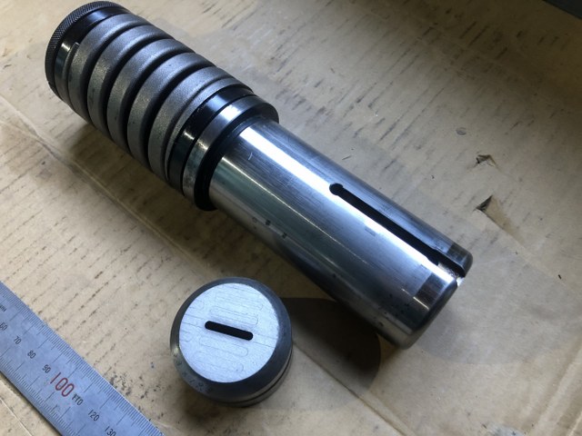 中古Long 【タレパン金型（セット）】パンチ：3.0x19.0/ダイ:3.3x19.3 アマダ/AMADA