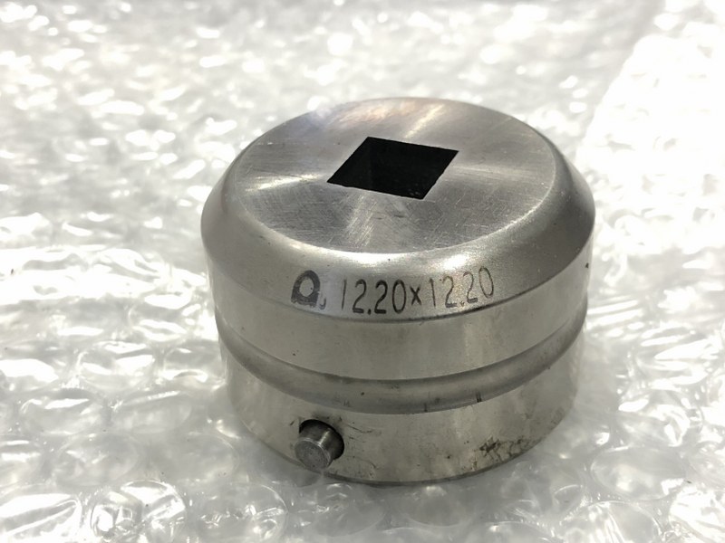 中古Die [タレパン金型（ダイ）3個]①12.20x12.20②6.4x6.4③10.9x12.4 アマダ/AMADA+コニック/Conic