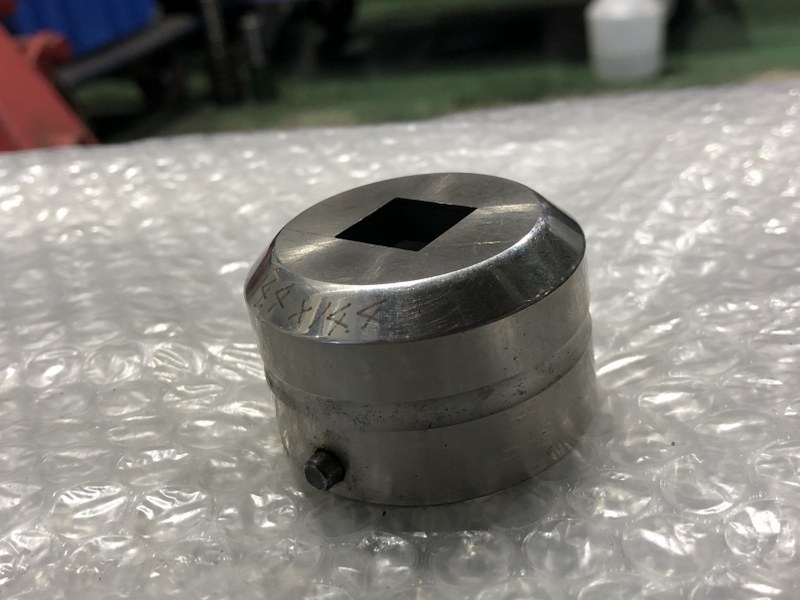 中古Die 「タレパン金型（ダイ）3個」①15.4x15.4　②.14.4x14.4　③6x20/C=0.4 コニック/Conic