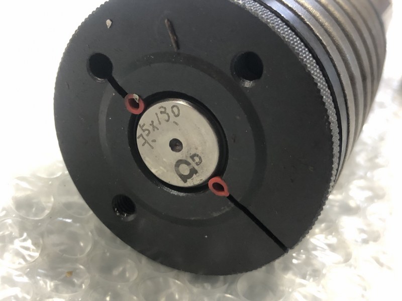 中古Long 【タレパン金型（ロング/セット）】パンチ：7.5ｘ13.0/ダイ:7.75ｘ13.25 アマダ/AMADA