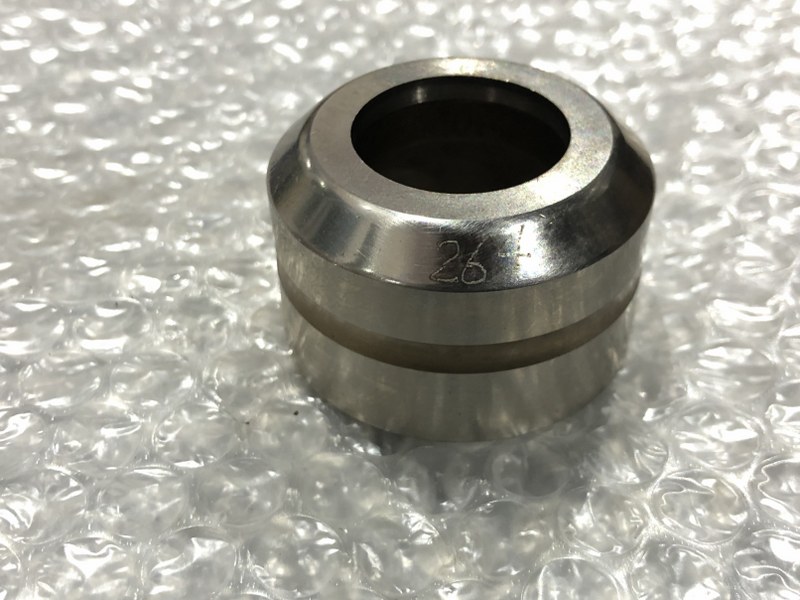 中古ダイ [タレパン金型（ダイ）3個 ]①16.7  ②26.4  ③15.4   コニック/Conic