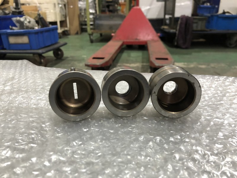 中古Die [タレパン金型（ダイ）3個 ]①3x18/C=0.2 ② 15.3 ③14.4 コニック/Conic