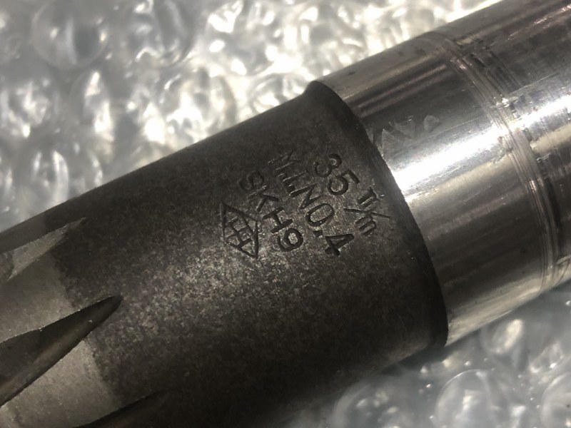 中古Machine reamer 【マシンリーマ】35ｍ/ｍ　SKH9 大洋ツール/TAIYO TOOL