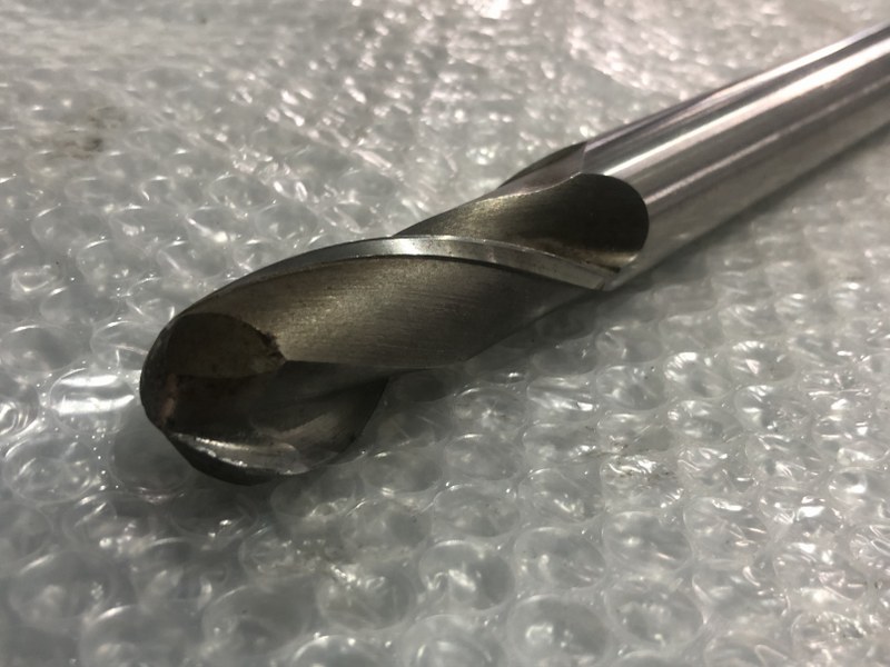 中古End mill(Ball） 【2枚刃/ボール/エンドミル】R12.5x25 HSS-CO OSG/ オーエスジー