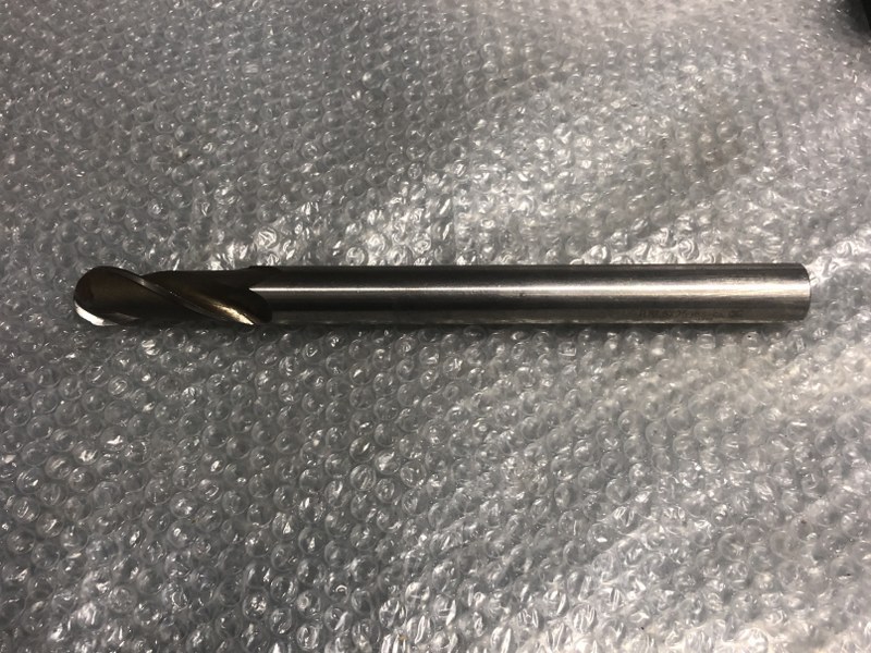 中古End mill(Ball） 【2枚刃/ボール/エンドミル】R12.5x25 HSS-CO OSG/ オーエスジー