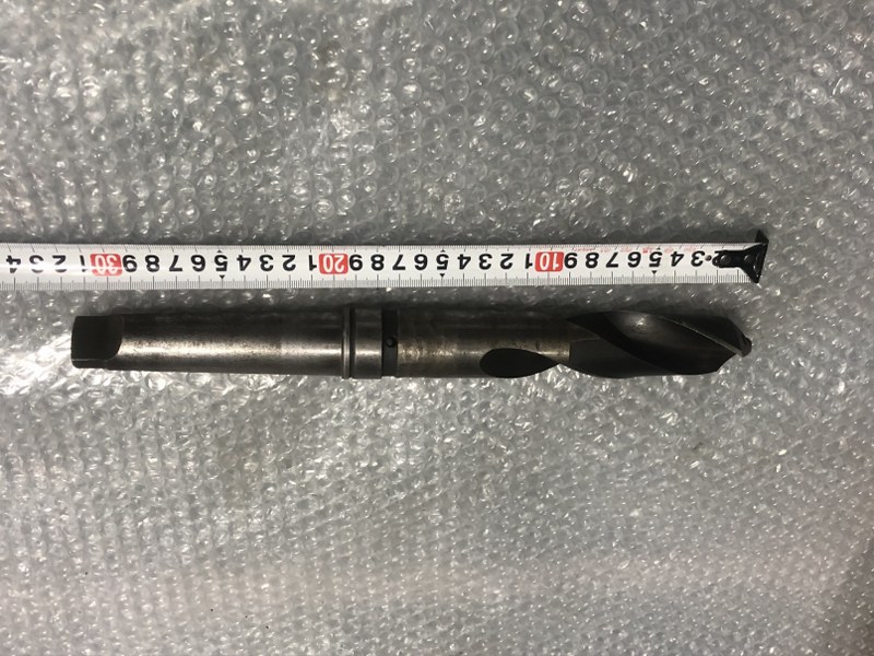 中古テーパ―シャンクドリル 【テーパーシャンクドリル】φ34 不明
