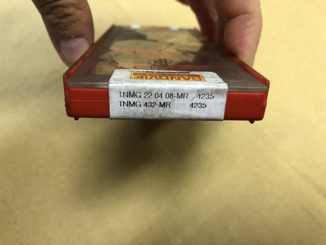 中古Cutting Exchange Chip 【チップ】TNMG2204-08MR-4235 サンドビック/Sandvik