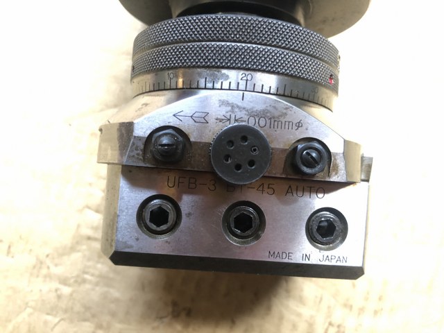 中古Tooling 【BT45ボーリングヘッド】BT45-UFB-3-AUTO 黒田/KURODA KKS