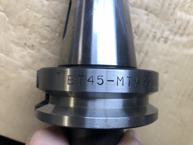 中古Tooling 【BT45モールステーパホルダ】BT45-MTA3-60 unknow