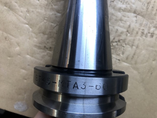 中古Tooling 【BT45モールステーパホルダ】BT45-MTA3-60 unknow